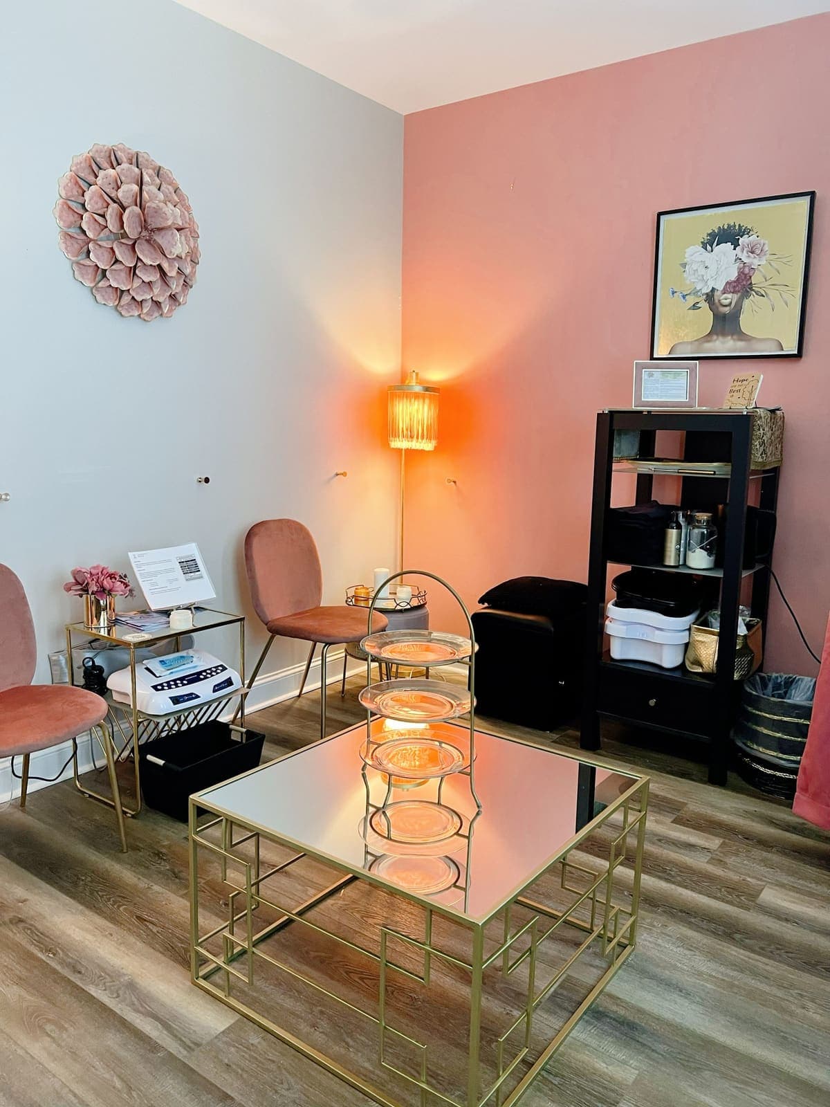 The wellness room at Olive Tree